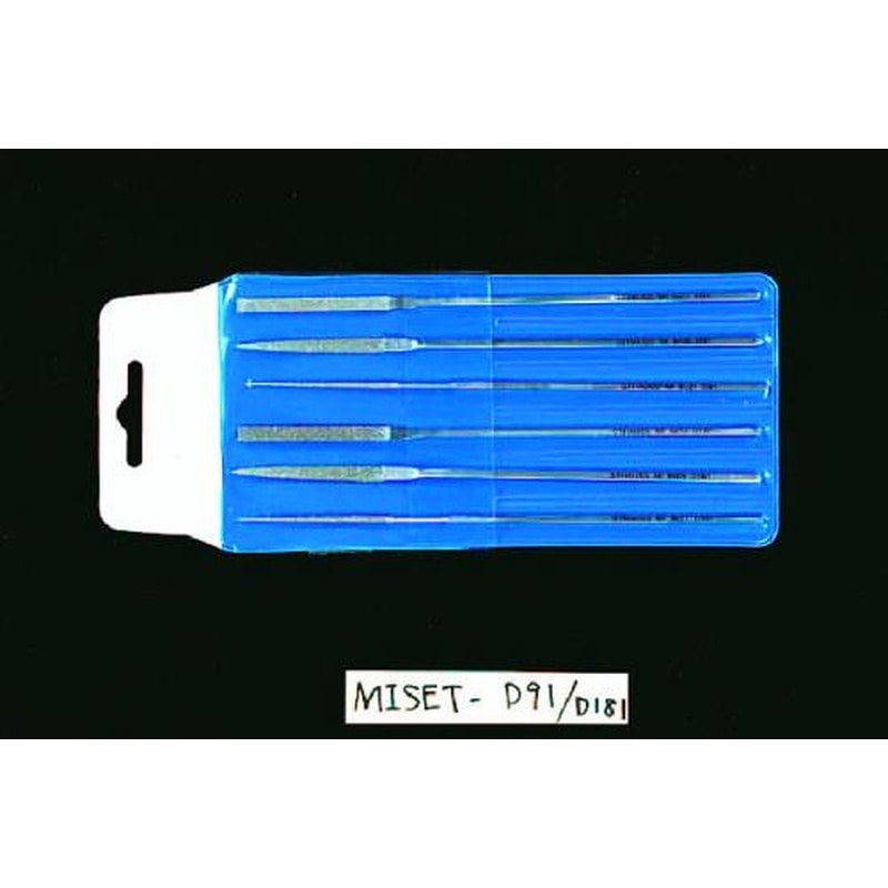 エスコ EA826VH-6 140mmダイヤモンドヤカリ(平・半丸・丸・6本組/粗・細 1個(ご注文単位1個)【直送品】