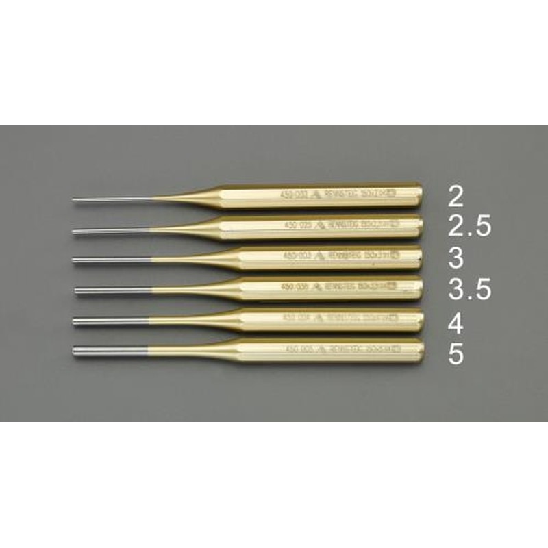 エスコ EA572DL-5 5.0mm平行ポンチ 1個(ご注文単位1個)【直送品】