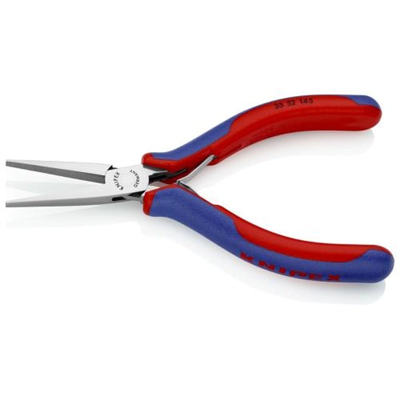 エスコ EA537KR-11 145mm精密用プライヤー(グリップ付/平) 1個(ご注文単位1個)【直送品】