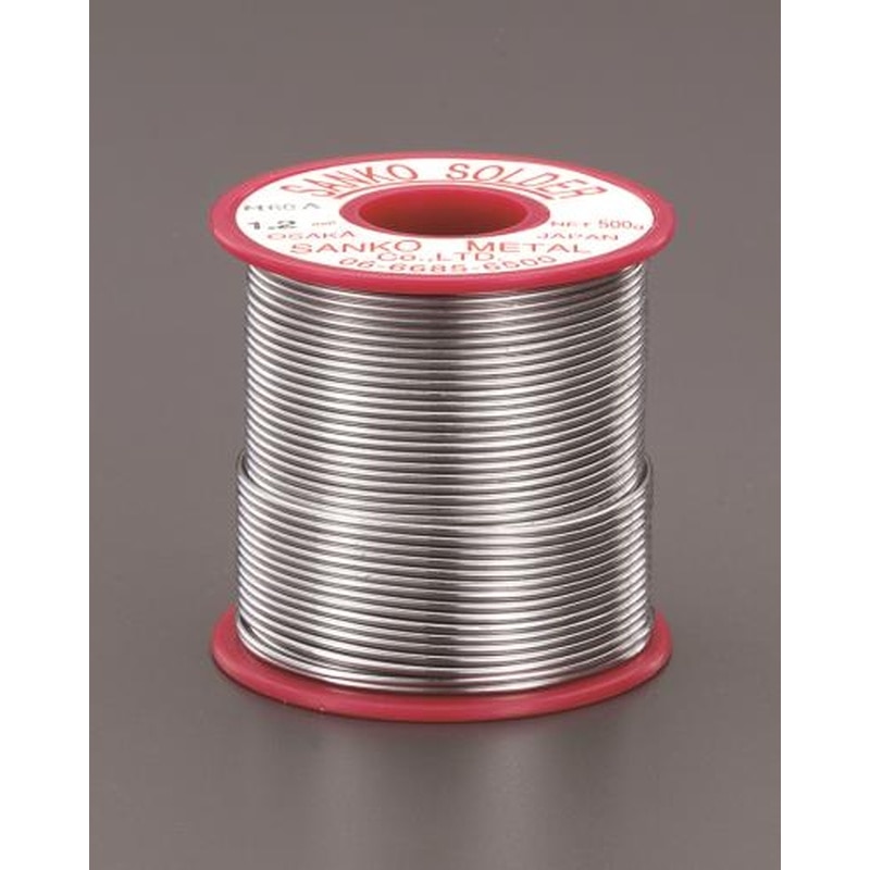エスコ EA311CB-11 1.0mm/500g巻はんだ 1個（ご注文単位1個）【直送品】