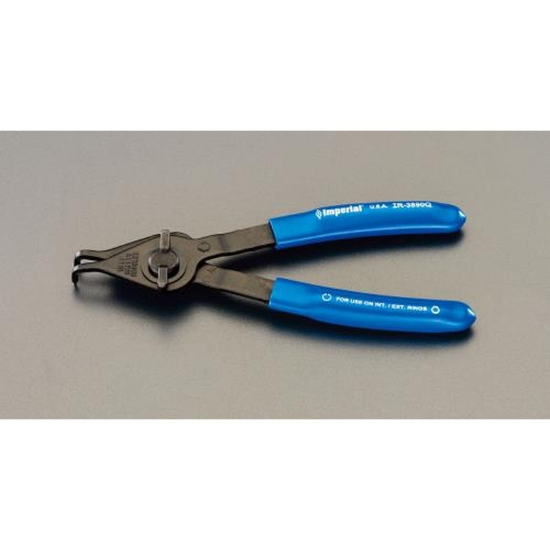 エスコ EA590MC-22 17-23/16-26mmスナップリングプライヤ/90゜内外兼用 1個（ご注文単位1個）【直送品】