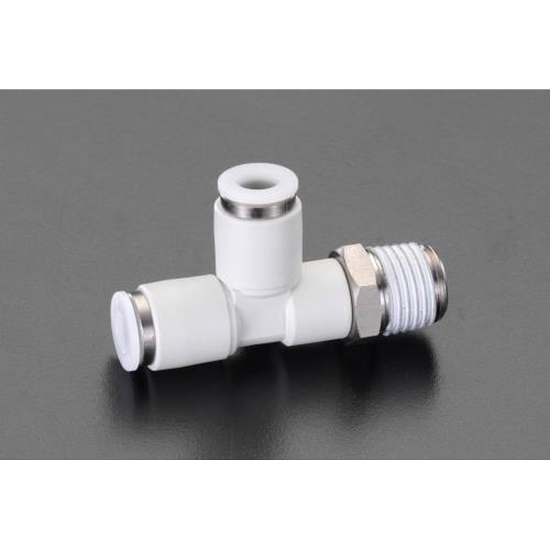 エスコ EA140HB-62 6mmxR1/4”T型ユニオン 1個(ご注文単位1個)【直送品】