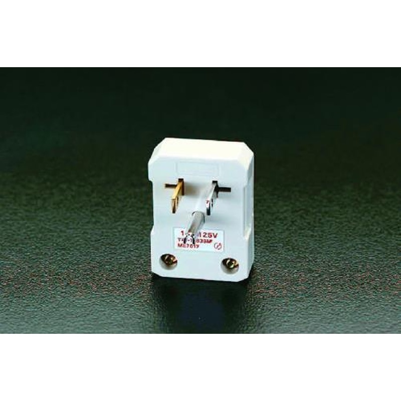 エスコ EA940B-2 AC125V/15AL型プラグ(平型ケーブル用) 1個（ご注文単位1個）【直送品】