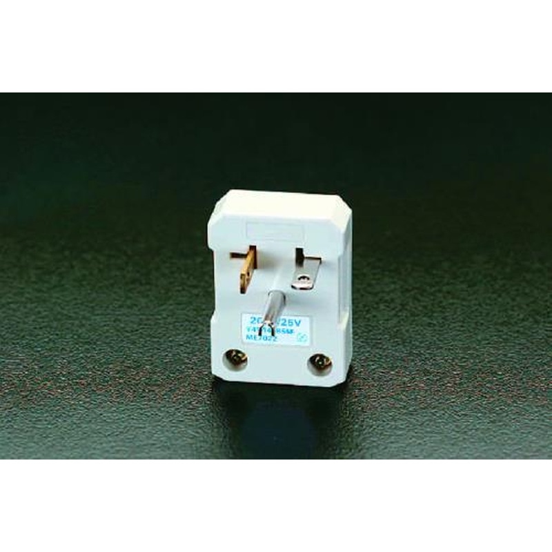 エスコ EA940B-3 AC125V/20AL型プラグ(丸型ケーブル用) 1個(ご注文単位1個)【直送品】
