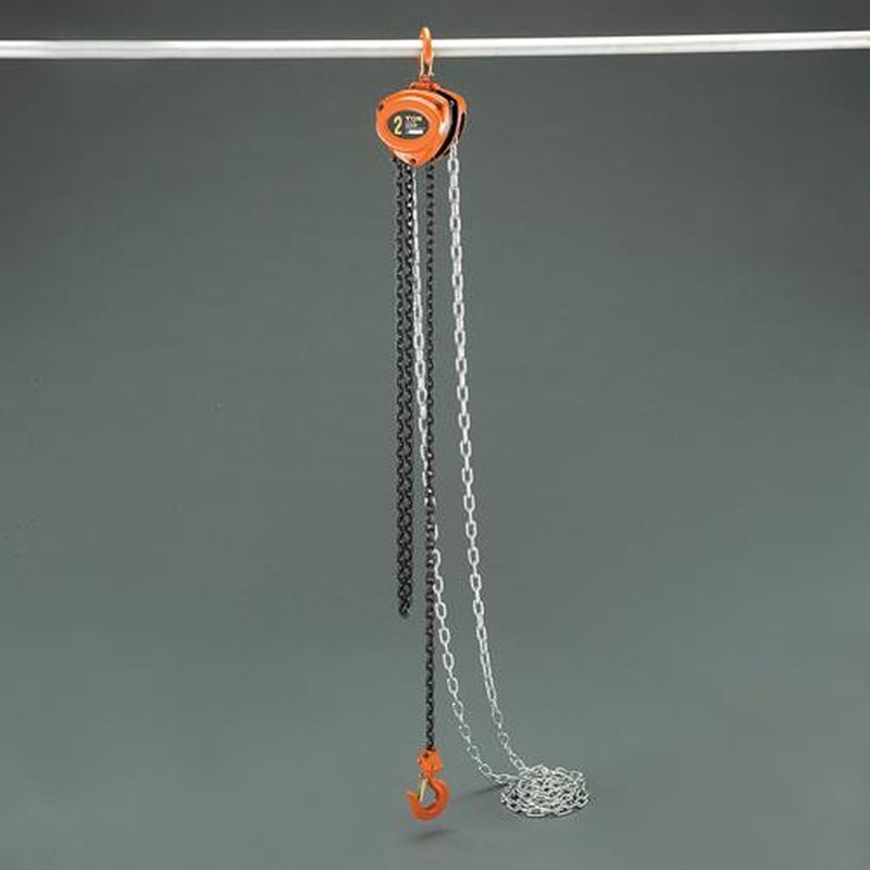 エスコ EA987AC-2 2.0tonx3.0mチェーンブロック 1個（ご注文単位1個）【直送品】