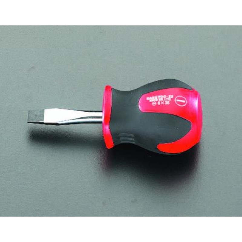 エスコ EA557DC-22 6.0x35mm［-]ドライバー(スタビー型) 1個（ご注文単位1個）【直送品】