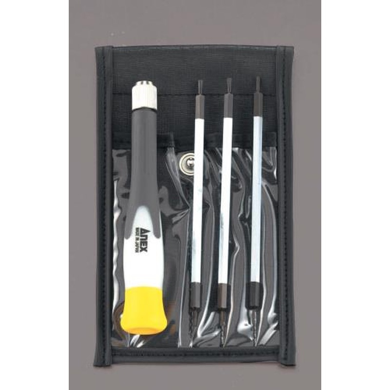 エスコ EA552EK[Hexlobe]ドライバー(差替式精密用) 1個（ご注文単位1個）【直送品】