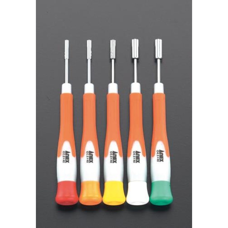 エスコ EA552EP 5本組［Socket]ドライバー 1個（ご注文単位1個）【直送品】