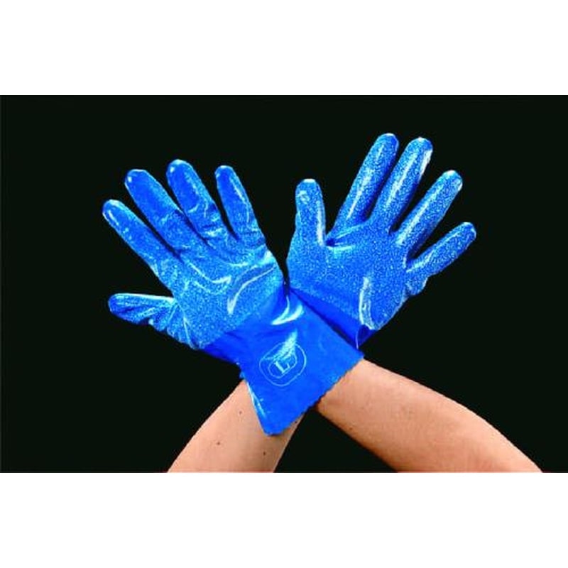 エスコ EA354DC-23[LL/260mm]手袋・耐油(ニトリルゴム・裏綿) 1個（ご注文単位1個）【直送品】