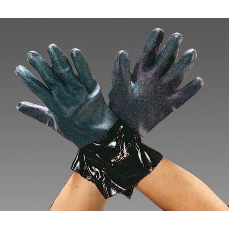 エスコ EA354DD-2[L/280mm]手袋・耐油・耐酸(ポリ塩化ビニール) 1個（ご注文単位1個）【直送品】