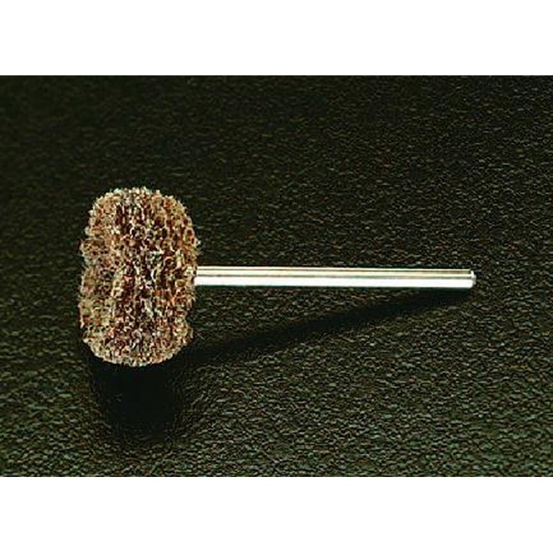 エスコ EA819AS-13 25mm/3.0mm軸研磨材入バフ(#180) 1個（ご注文単位1個）【直送品】