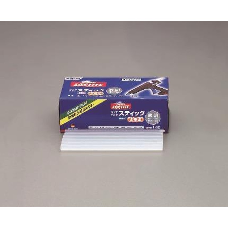 エスコ EA305HE-1 1.0kgホットメルトスティック(透明) 1個（ご注文単位1個）【直送品】