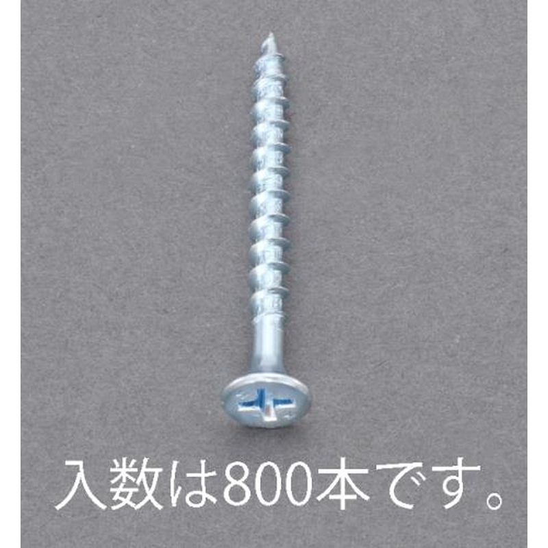 エスコ EA949FG-4 3.8x38mmコーススレッド(800本) 1個（ご注文単位1個）【直送品】