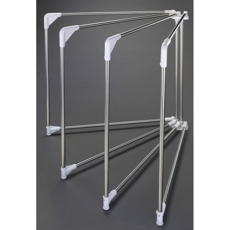 エスコ EA951FB-48B 2380x1150mmふとん干し(ステンレス製) 1個（ご注文単位1個）【直送品】