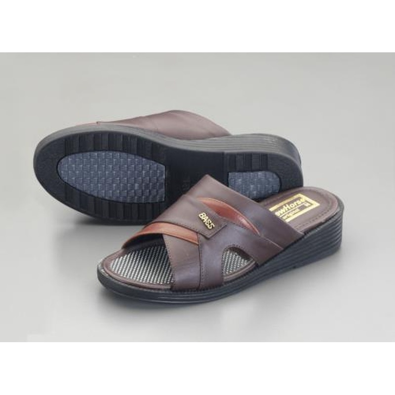 エスコ EA910SV-37[LL]サンダル(チョコ) 1個（ご注文単位1個）【直送品】