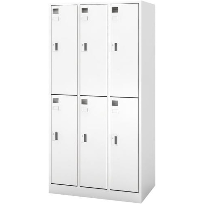 エスコ EA954ED-3A 900x515x1790mm/3列・2段システムロッカー 1個（ご注文単位1個）【直送品】