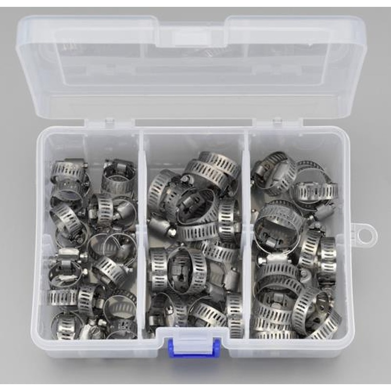 エスコ EA463C 5.6-23mmホースクランプセット(ステンレス製) 1個(ご注文単位1個)【直送品】