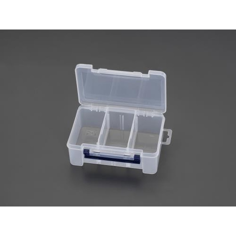 エスコ EA508K-43 178x120x60mmパーツケース(仕切板2枚) 1個(ご注文単位1個)【直送品】