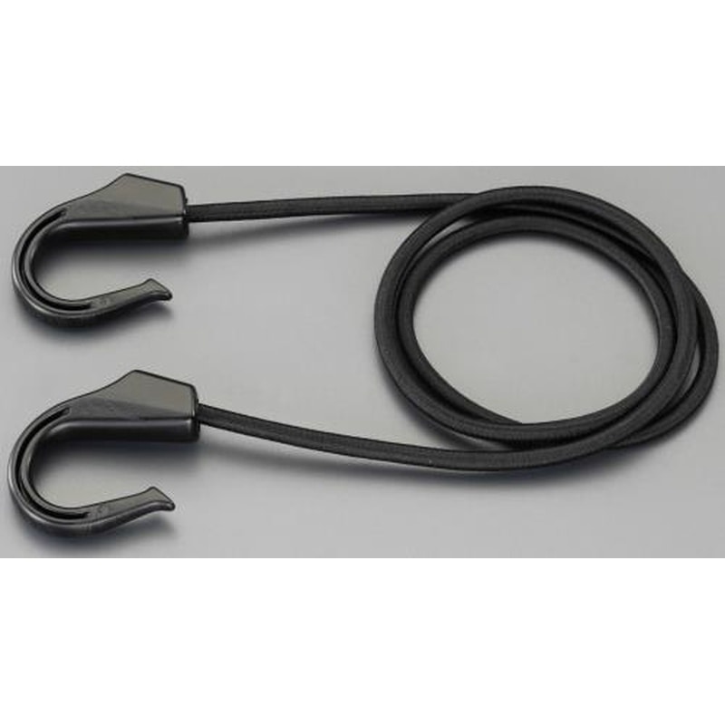 エスコ EA628WH-42 x1000mmバンジーコード(フック付/2本) 1個（ご注文単位1個）【直送品】