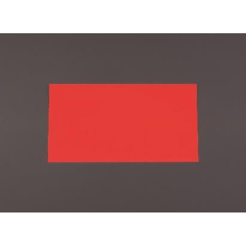 エスコ EA781BX-51 200x300x1.0mm蛍光マグネットシート(レッド) 1個(ご注文単位1個)【直送品】