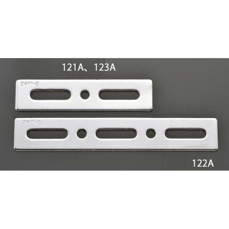 エスコ EA951EA-121A 24x100mmフラット型連結金具(スチール製) 1個（ご注文単位1個）【直送品】