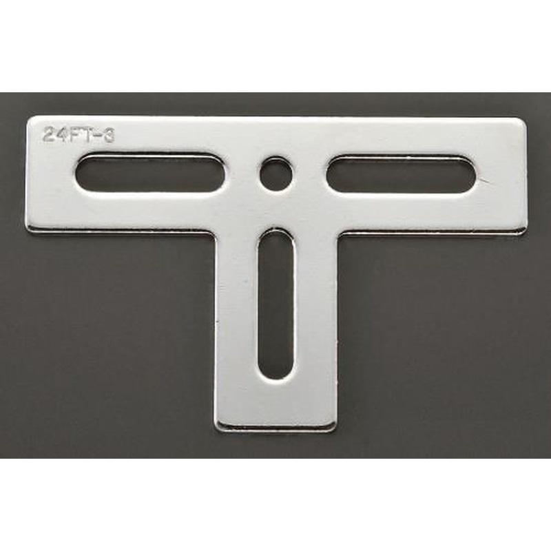 エスコ EA951EA-141A 24x100x64mmT型連結金具(スチール製) 1個（ご注文単位1個）【直送品】