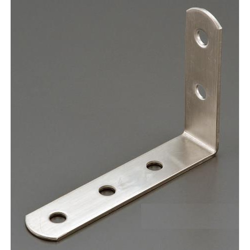 エスコ EA951EA-168A 139x64x19mmL型連結金具(ステンレス製) 1個（ご注文単位1個）【直送品】