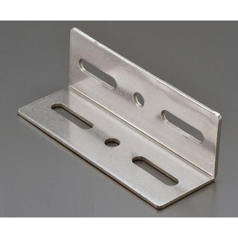 エスコ EA951EA-306A 46x46x130mmL型連結金具(ステンレス製) 1個（ご注文単位1個）【直送品】