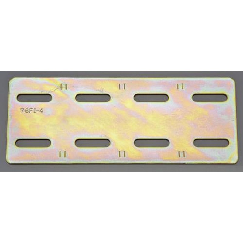 エスコ EA951EA-331A 76x100mmフラット型連結金具(スチール製) 1個（ご注文単位1個）【直送品】