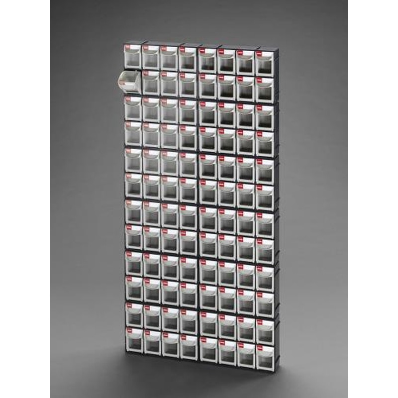 エスコ EA957FM-812 606x87x1218mm/8列12段マルチストール 1個(ご注文単位1個)【直送品】