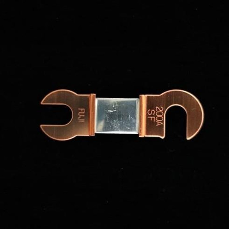 エスコ EA758ZP-7D 200A/55mm銅つめ付ヒューズ(2本) 1個(ご注文単位1個)【直送品】