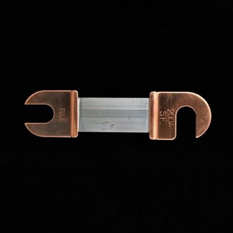 エスコ EA758ZP-7E 200A/75mm銅つめ付ヒューズ(2本) 1個(ご注文単位1個)【直送品】