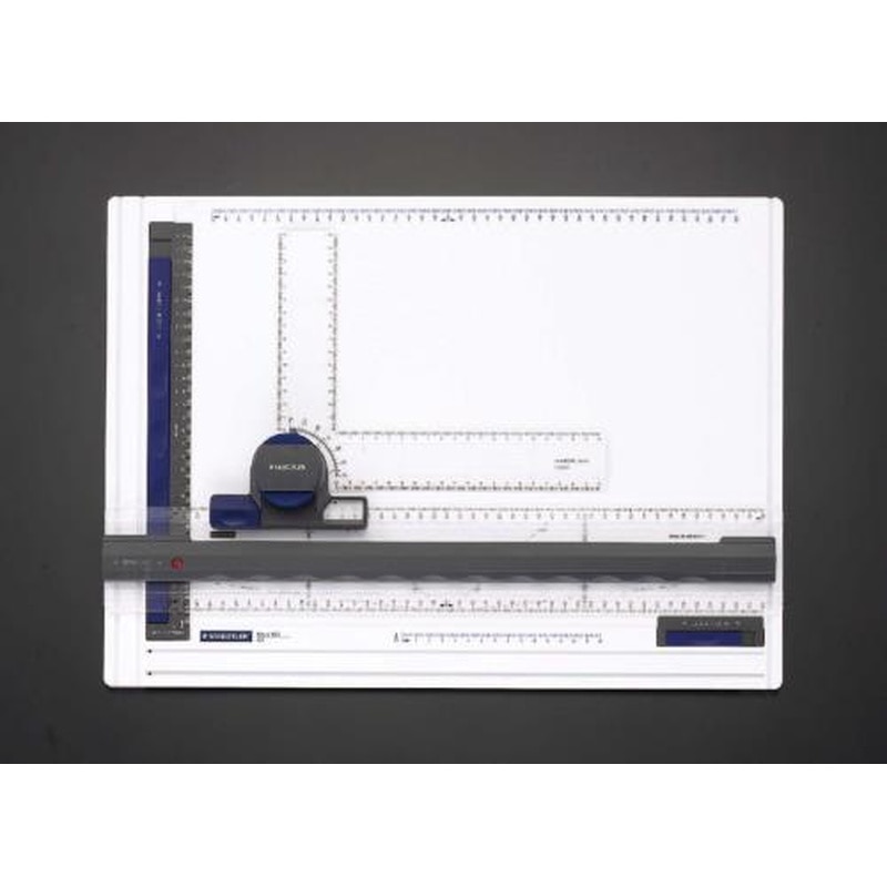 エスコ EA766GB A3サイズL型定規付製図板 1個(ご注文単位1個)【直送品】