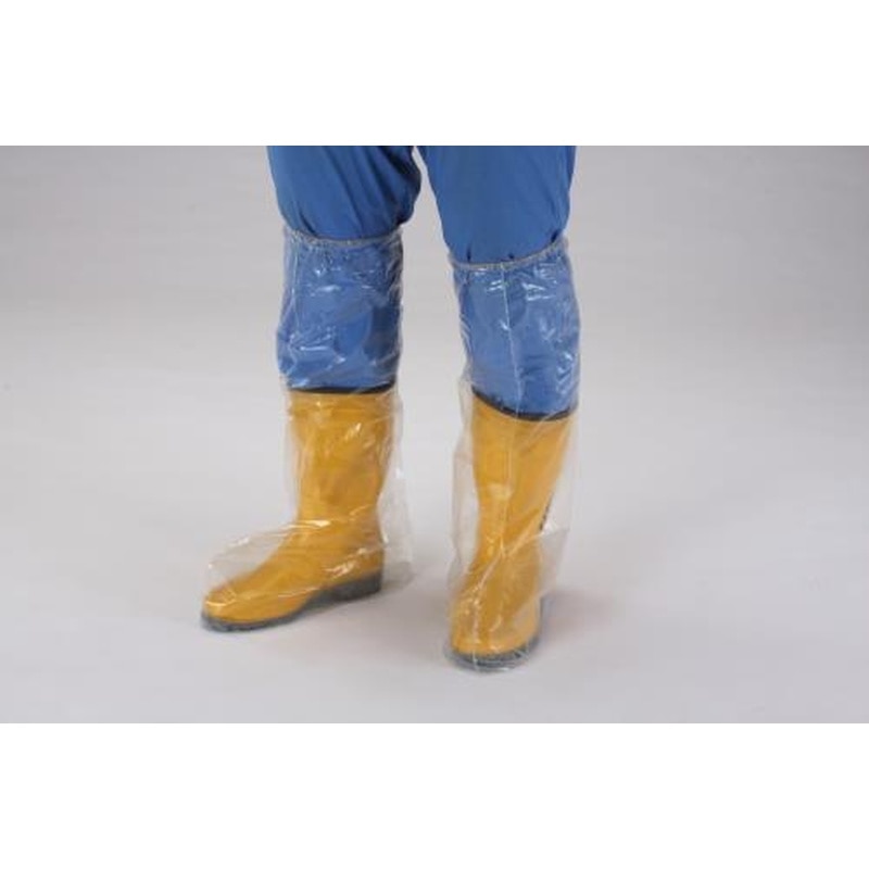 エスコ EA355A-51 (フリー)長靴カバー(使い捨て) 1個（ご注文単位1個）【直送品】