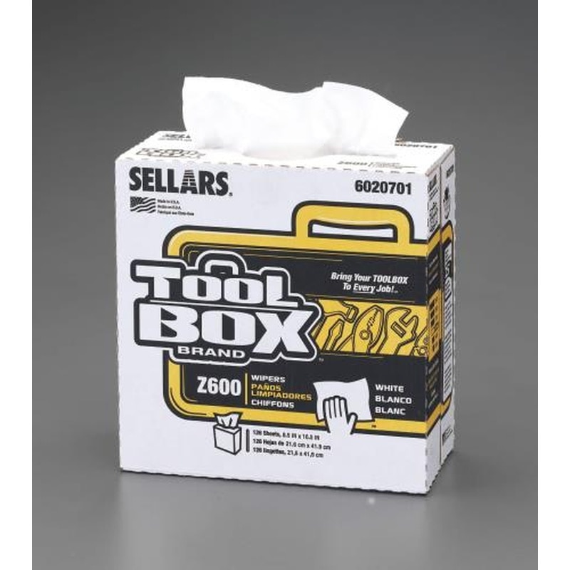 エスコ EA929AC-35A 216x420mm工業用ワイパー(厚/126枚) 1個(ご注文単位1個)【直送品】