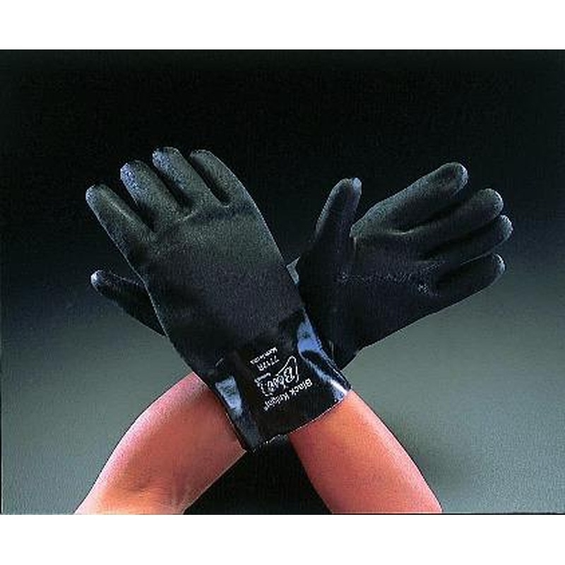 エスコ EA354BW-10A[L/350mm]手袋・耐油・耐薬品(PVC) 1個（ご注文単位1個）【直送品】