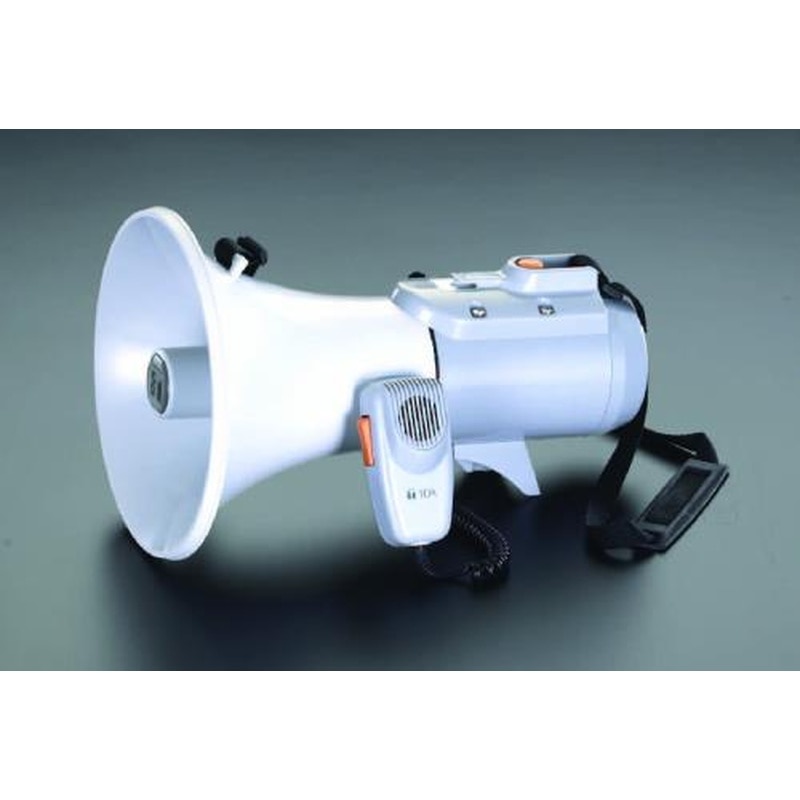 エスコ EA916X-22 15Wメガホン(ショルダー型) 1個（ご注文単位1個）【直送品】