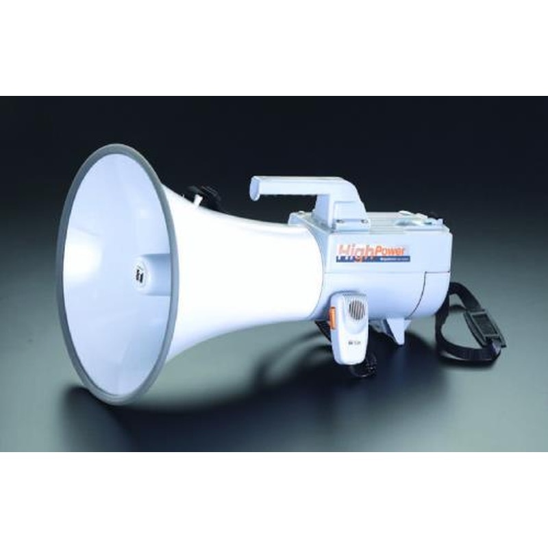 エスコ EA916X-23 30Wメガホン(ショルダー型) 1個（ご注文単位1個）【直送品】