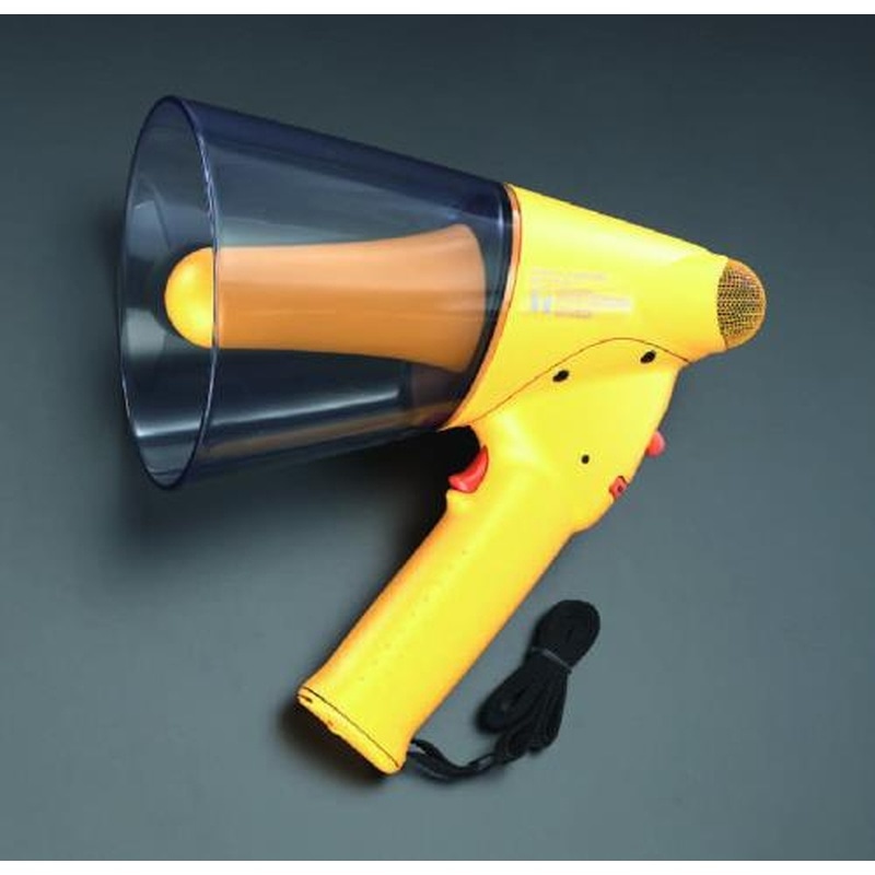 エスコ EA916X-7 6Wメガホン 1個（ご注文単位1個）【直送品】