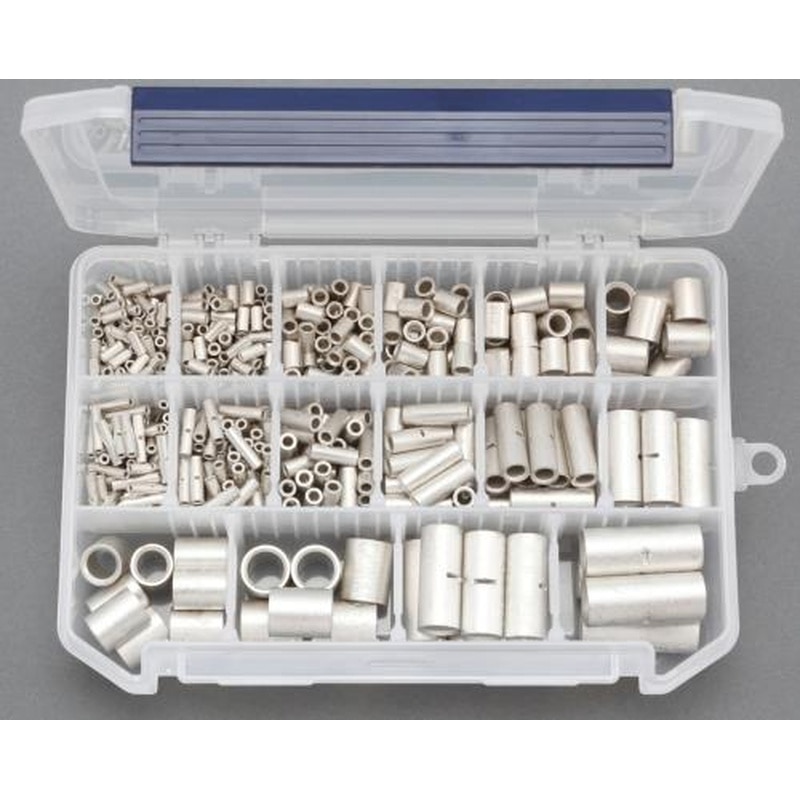 エスコ EA538LG-31 裸圧着スリーブセット 1個（ご注文単位1個）【直送品】