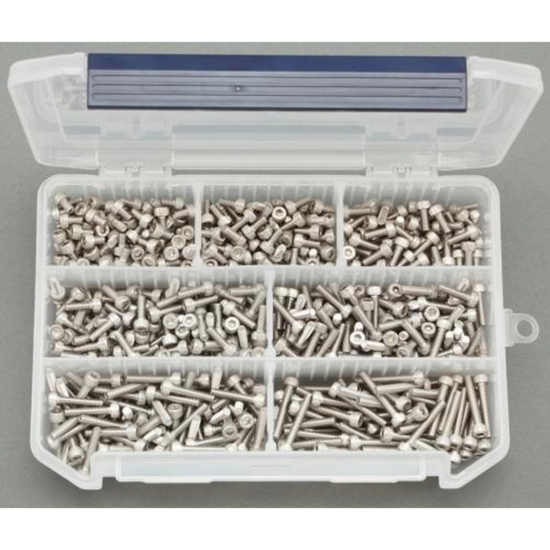 エスコ EA949MB-4 M4六角穴付ボルトセット(ステンレス製) 1個（ご注文単位1個）【直送品】