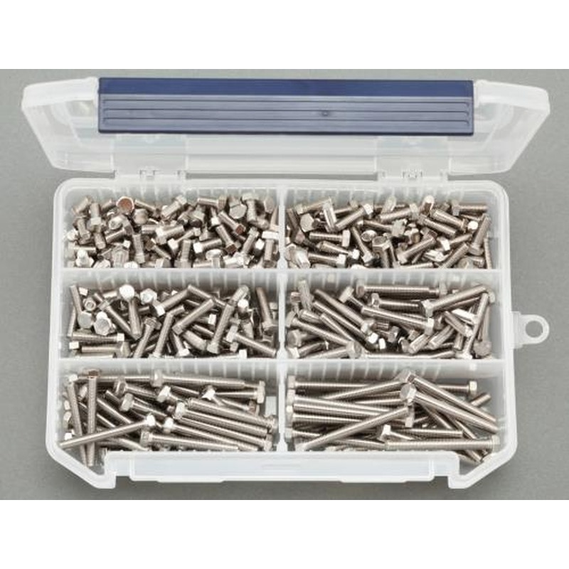 エスコ EA949L-15 M5六角ボルトセット(ステンレス製) 1個（ご注文単位1個）【直送品】