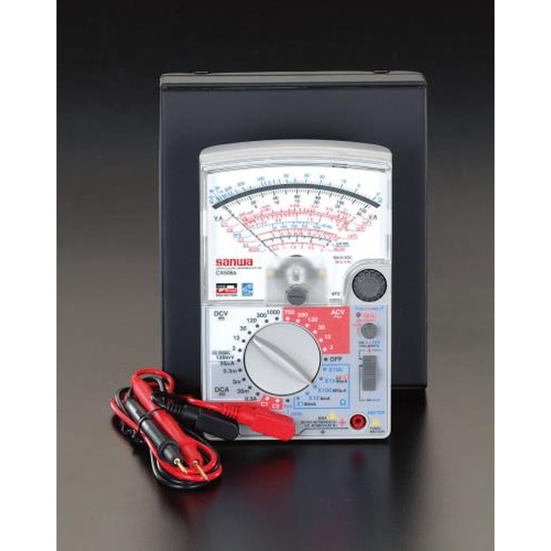 エスコ EA707G-22 アナログマルチテスター 1個(ご注文単位1個)【直送品】