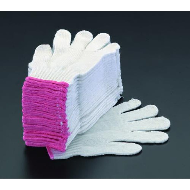 エスコ EA354A-24 軍手(レディース/12双) 1個(ご注文単位1個)【直送品】