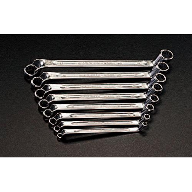 エスコ EA616GA-108 8本組/6-22mm両口めがねレンチ 1個（ご注文単位1個）【直送品】