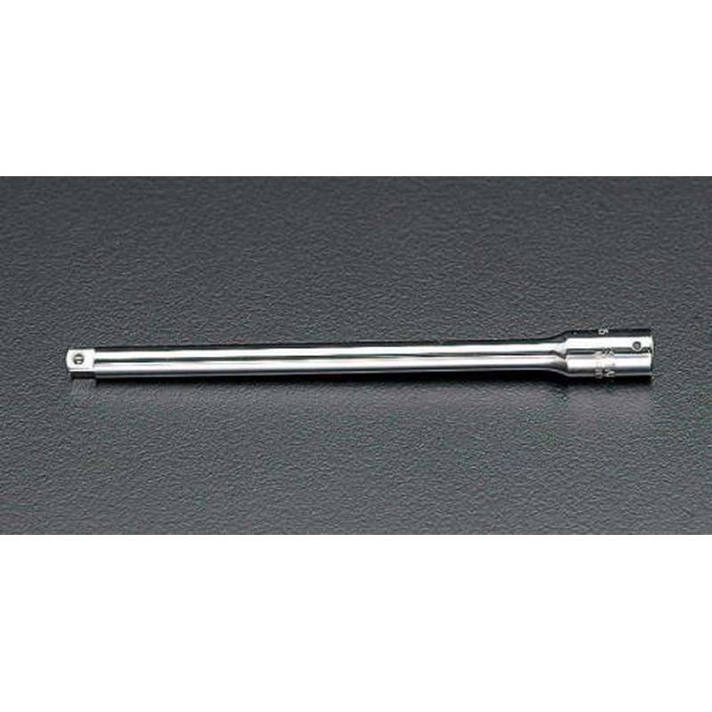 エスコ EA617XR-6D 1/4”DR/254mmエクステンションバー 1個（ご注文単位1個）【直送品】