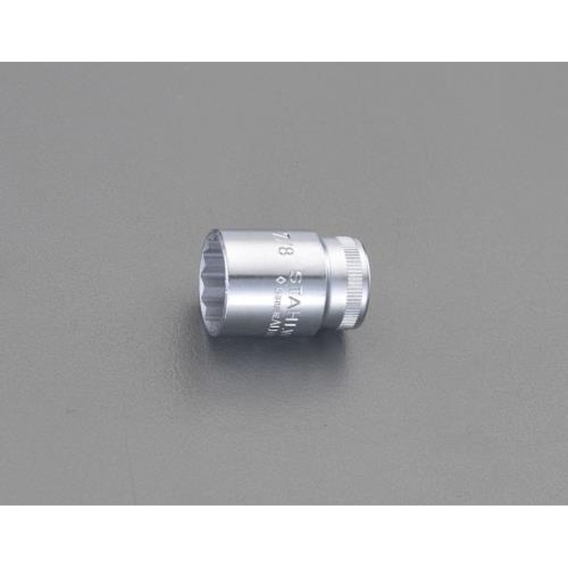 エスコ EA617ZB-7 1/2”DRx11/16”ソケット 1個（ご注文単位1個）【直送品】
