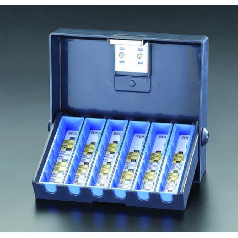 エスコ EA961KA-101 204x189x43mmコインレジ 1個（ご注文単位1個）【直送品】