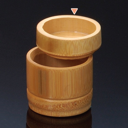 山下工芸 スス竹ロクロ薬味入 18031940 1個（ご注文単位1個）【直送品】