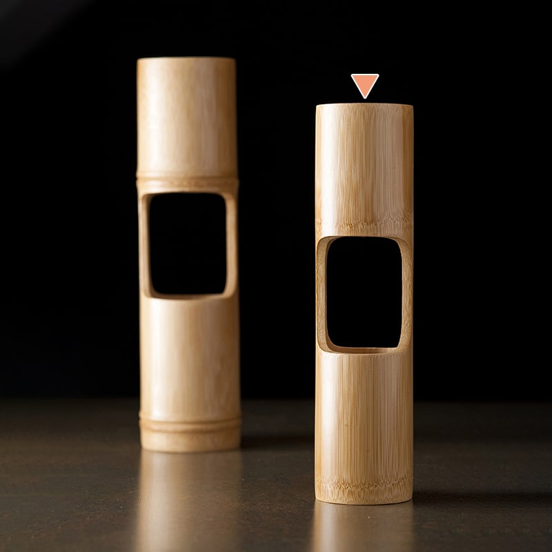 山下工芸 スス竹二重生 小 21023000 1個（ご注文単位1個）【直送品】